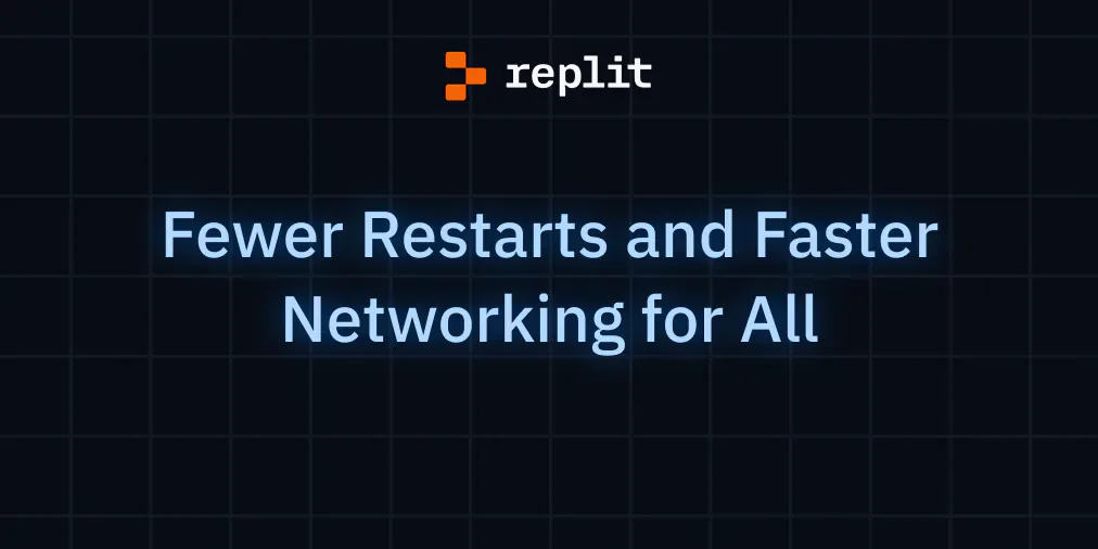 Cover artwork for the article “Fewer Restarts and Faster Networking for All”.