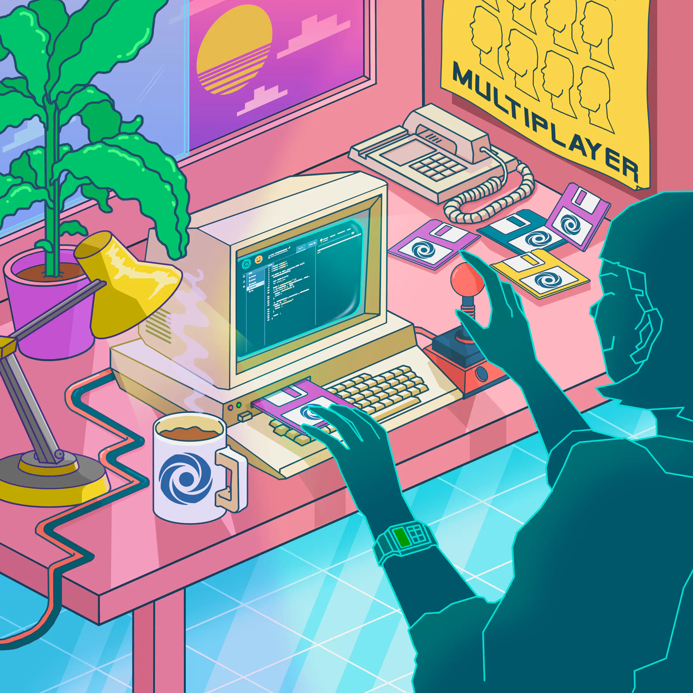 Cover artwork for the article “We've Been Pwned”.