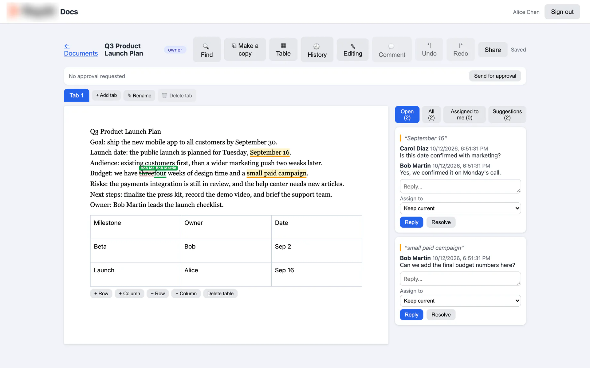 Sonnet 5.5, document editor build 4