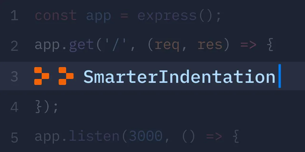 Cover artwork for the article “Tabs and Spaces - Smarter Indentation”.