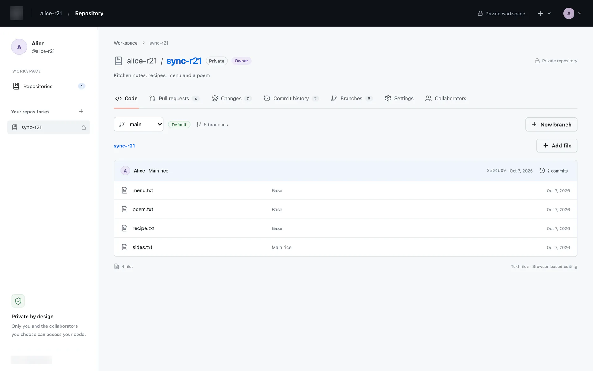 GPT-6 Astra, code-hosting product build 3