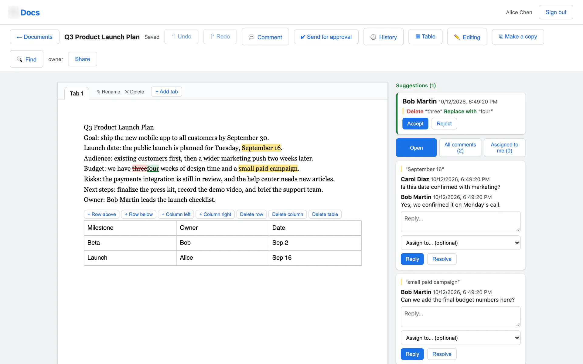 Sonnet 5.5, document editor build 3
