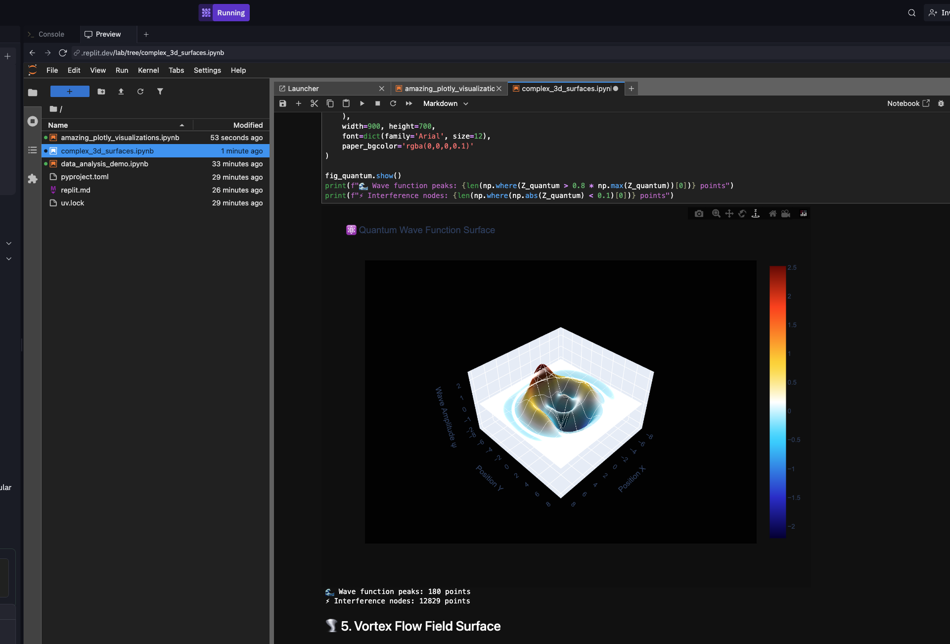Jupyter Notebook on Replit